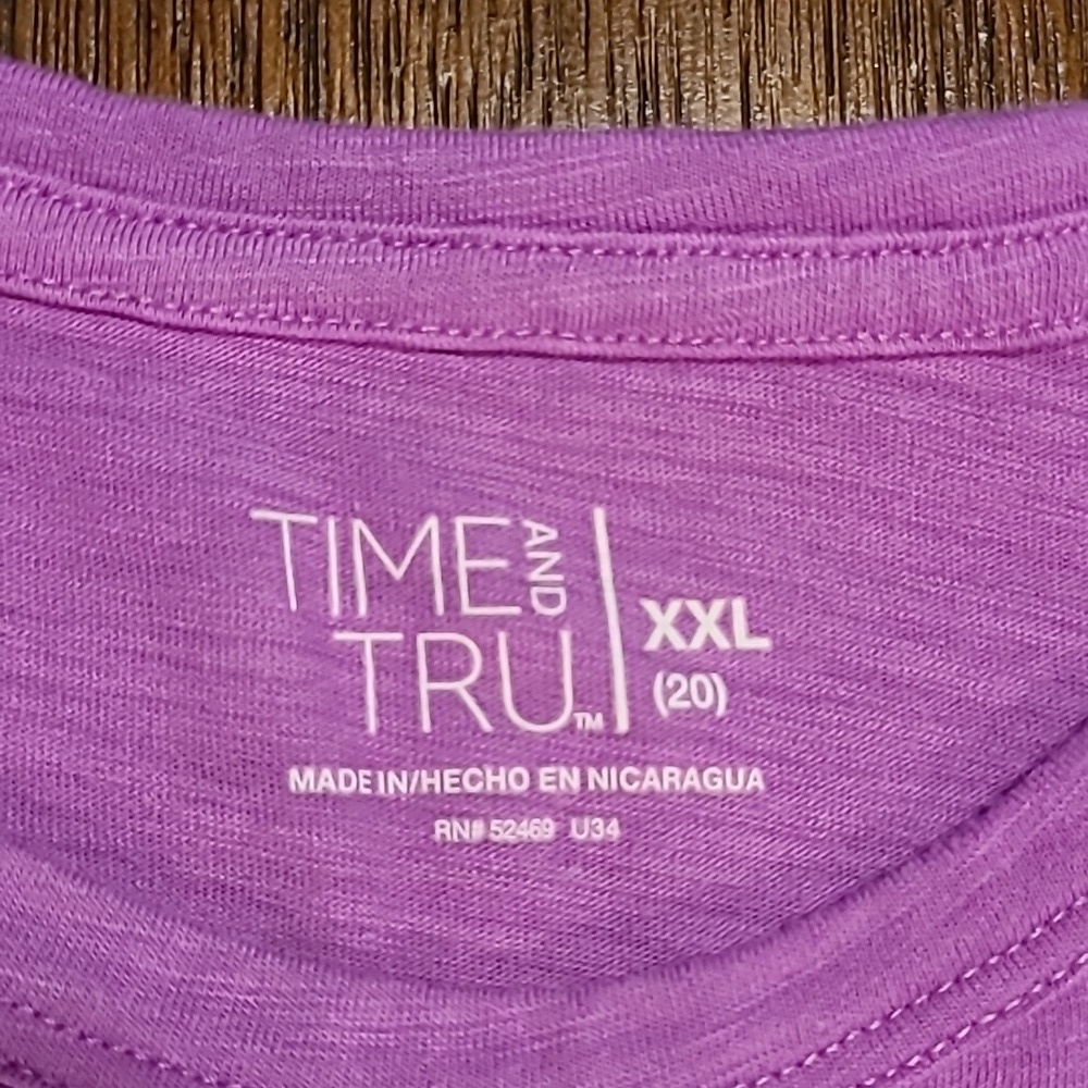Time & Tru Top - Ladies XXL - Picture 5 of 7